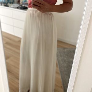 Theory pleated maxi skirt